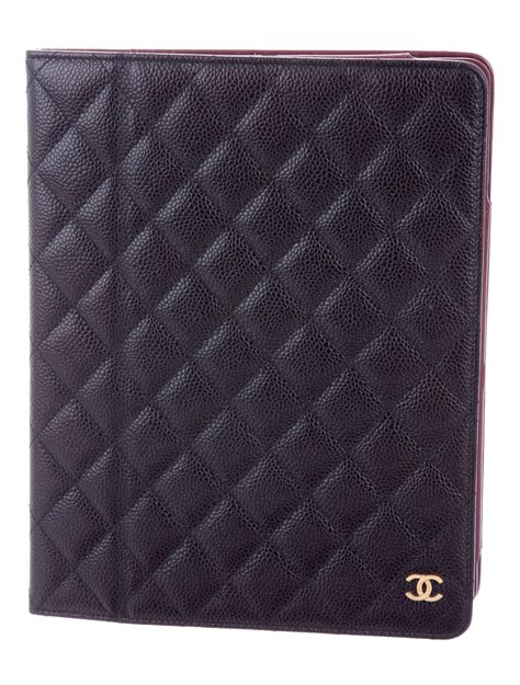 chanel quilted ipad case|chanel new small o case.